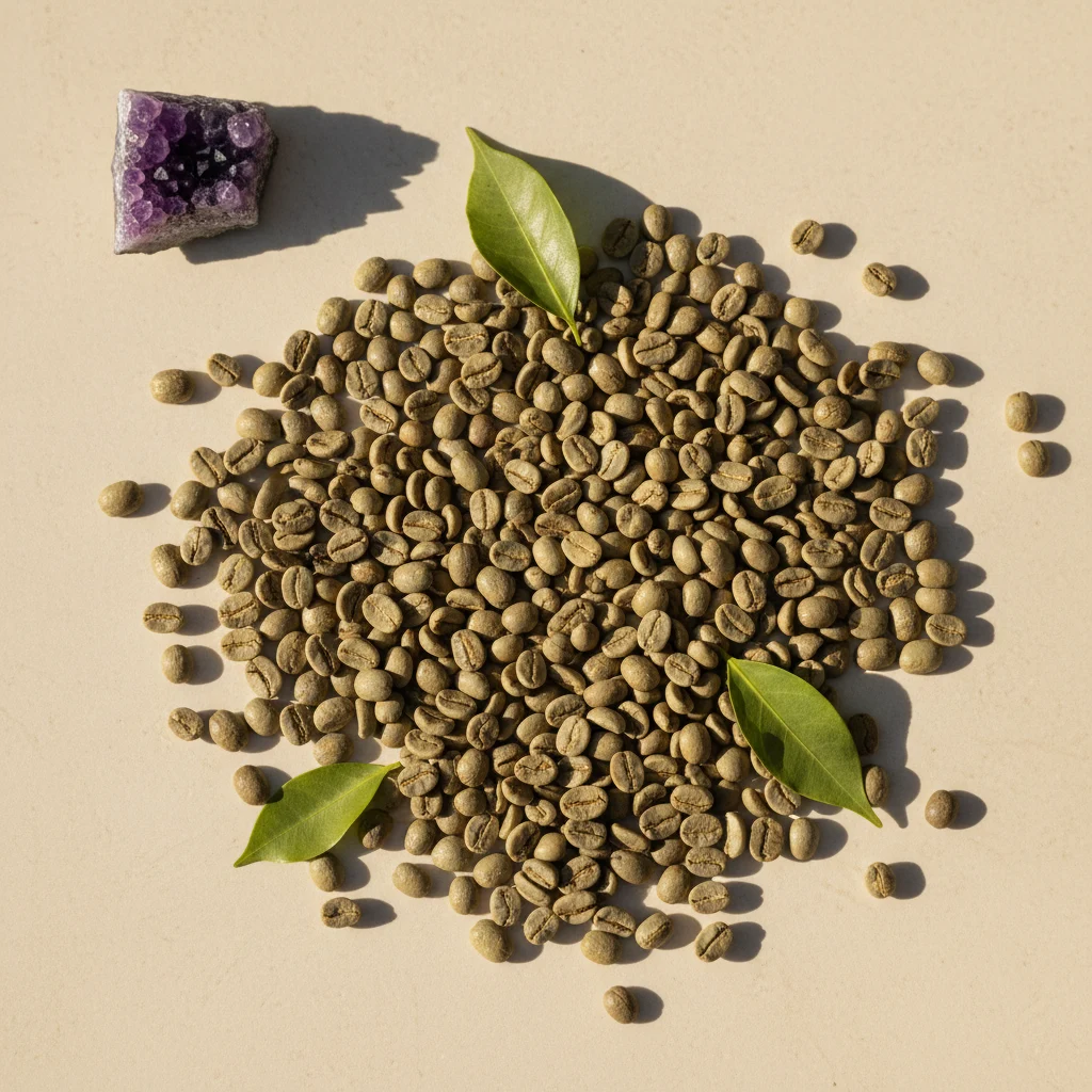 Green coffee beans - food supplement with green coffee extract supporting normal metabolism